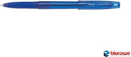Długopis olejowy ze skuwką PILOT SUPER GRIP niebieski BPS-GG-F-L