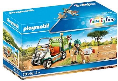 Playmobil 70346 Zoo Zoo Vet with Medical Cart