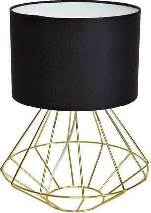 Milagro Lampa Stołowa Lupo E27 Czarny/Złoty Mlp6272