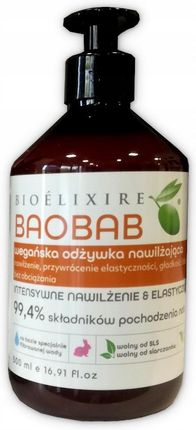Bioelixire Wegańska Odżywka Baobab 300 ml