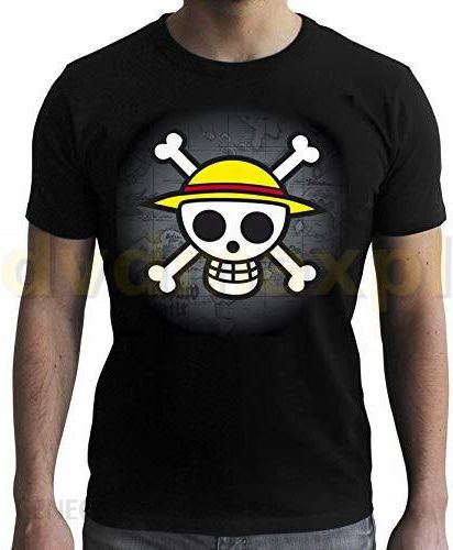 One Piece T Shirt Skull With Map Man Ss Black Basic S Ceny I Opinie Ceneo Pl