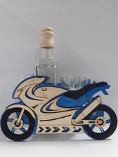 Karafka motor �cigacz kieliszki prezent