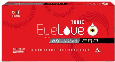 Eyelove Exclusive Pro Toric 3 szt.