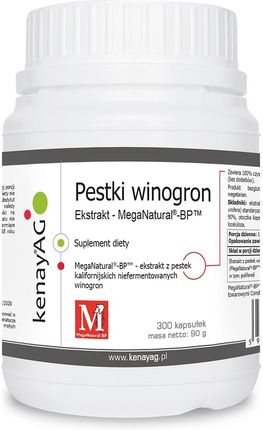 Ekstrakt z pestek winogron MegaNatural-BP 300 kaps