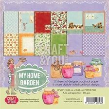 Zdjęcie OZDOBNY PAPIER MY HOME GARDEN 30,5X30,5 CM - Niepołomice