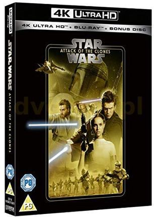 Star Wars: Episode II - Attack of the Clones (Gwiezdne wojny: Część II - Atak klonów) [Blu-Ray 4K]+[Blu-Ray]