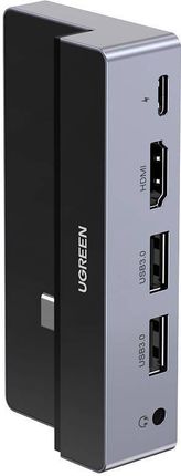 UGREEN ADAPTER 5W1  CM317 HUB USB-C DO HDMI 4K@60HZ, 2X USB 3.0, USB-C PD 3.0  (UGR481)