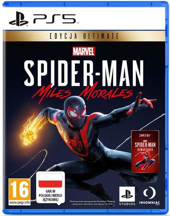 Spider-Man: Miles Morales Ultimate Edition (Gra PS5)