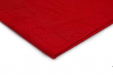 Orient Fashion Bawełna haftowana Czerwony wzór 2