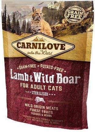 Carnilove Cat Lamb & Wild Boar Sterilised 400G
