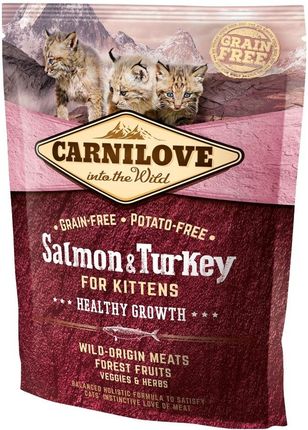Carnilove Cat Salmon & Turkey For Kittens 400G