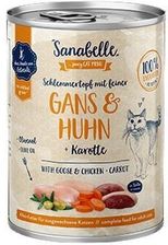 Sanabelle Gęś Kurczak I Marchew Puszka 380G