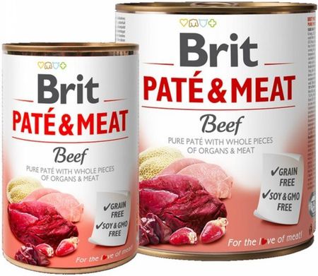 Brit Pate&Meat Beef 800G