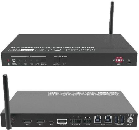 PTN Przełącznik HDMI/USB-C/Airplay/Miracast SCU41