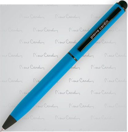 Pierre Cardin Długopis Metalowy Touch Pen Soft Celebration Jasno Niebieski Uniwersalny