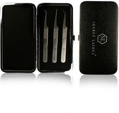 Zdjęcie Secret Lashes Sl Black Box  Zestaw Pincet  - Złoczew