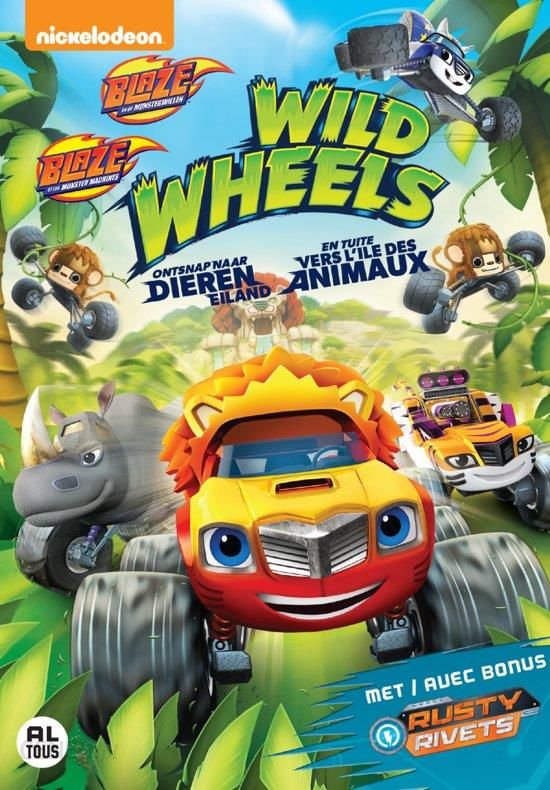 Film DVD Blaze & Monster Machines .. Wild Wheels: Escape To Animal Island  (DVD) - Ceny i opinie 