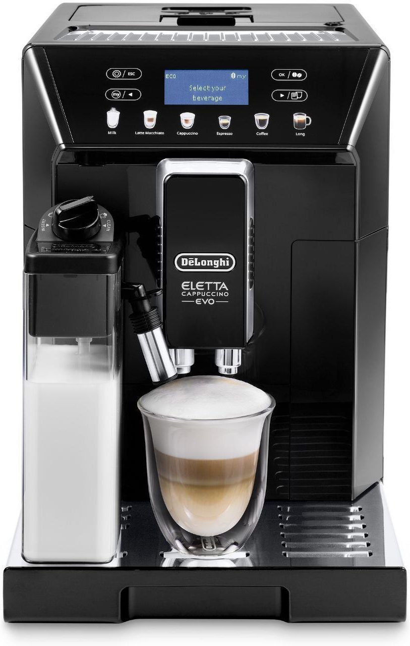 De'longhi Eletta Evo Ecam 46.860.b Test De'Longhi Eletta Cappuccino Evo ECAM 46.860.B - Opinie i ceny na Ceneo.pl