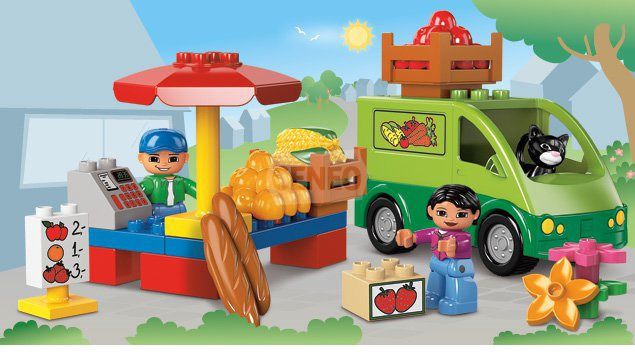 Klocki Lego Duplo Market Place 5683 Ceny I Opinie Ceneopl