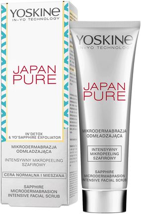 Yoskine Japan Pure Mikrodermabrazja Peeling Szafirowy 75 ml