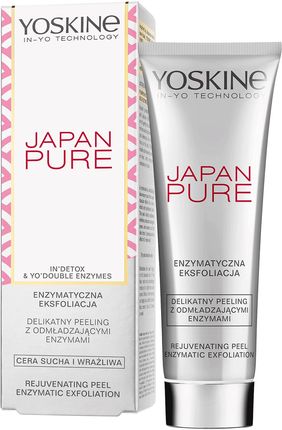 Yoskine Japan Pure Delikatna Eksfoliacja Peeling Enzymatyczny 75 ml