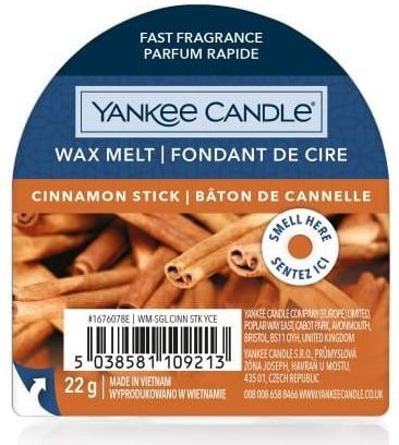 Yankee Candle Wosk Cinnamon Stick 8h 22g