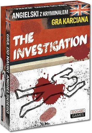 The Investigation Angielski Z Kryminałem Gra Karciana