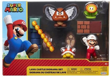 Jakks Pacific Super Mario Lava Castle Zestaw