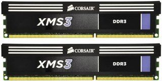 Pamięć RAM CORSAIR PC XMS3 8GB 2x4GB DDR3-1600 PC3-12800 CL9 (CMX8GX3M2A1600C9)