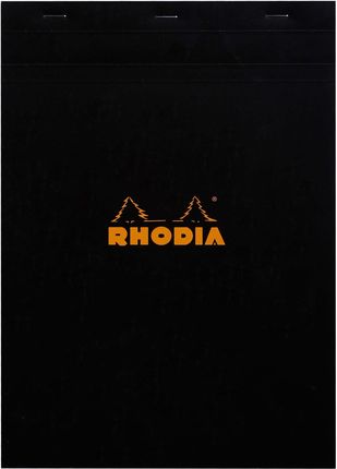 Blok Rhodia N°18 A4 21X29,7 Cm Kratka Czarny