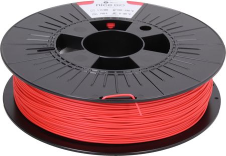 3DJAKE niceBIO czerwony - 1,75 mm / 750 g (NICEBIORED0750175)
