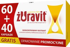 Zdjęcie Żuravit 60+40 kaps. elast. - Jasień