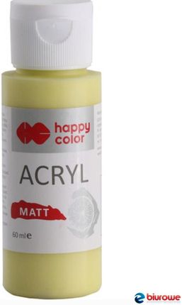 Farba akrylowa Matt, 60 ml, ryżowe pola, HAPPY COLOR HA 7375 0060-157