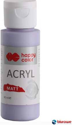 Farba akrylowa Matt, 60 ml, liliowy bez, HAPPY COLOR HA 7375 0060-166