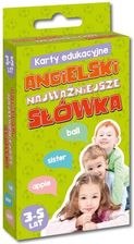 Zdjęcie Karty edukacyjne Angielski Najważniejsze słówka Kapitan Nauka - Brodnica