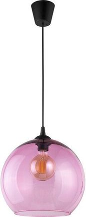 Tk Lighting CUBUS transparentna różowa 1x60W E27