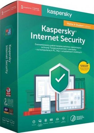 Kaspersky Internet Security Home&Student 1 PC 1Y BOX (KL1939PBAFSHS)