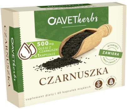 Avet Herbs Czarnuszka 500 mg 60 kaps