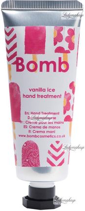Bomb Cosmetics Hand Treatment Vanilla Ice Kuracja Do Rąk 25ml