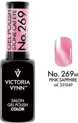 Victoria Vynn Lakier Hybrydowy Gel Polish Color Stone Cat Eye Pink Saphire Nr 269  8ml