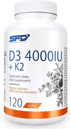 SFD D3 4000IU + K2 - 120 tabl.