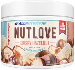Zdjęcie Allnutrition Nutlove Crispy Hazelnut - Krem mleczno orzechowy 500g - Radomyśl Wielki