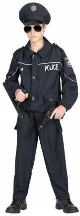 Strój Mały Policjant Policjanta Granatowy 116