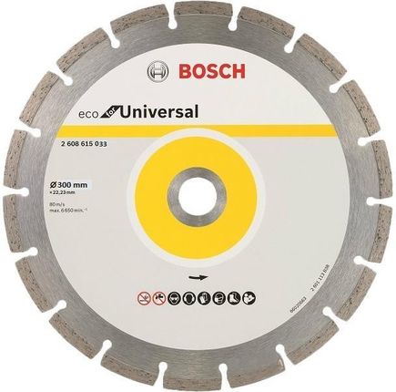 Bosch Diamentowa tarcza tnąca ECO for Universal 300x25,4x3,2x8 2608615033