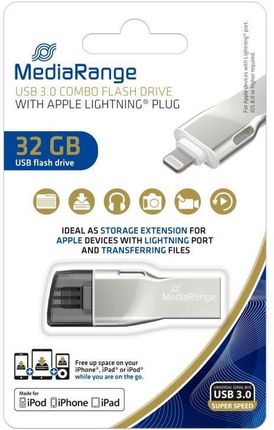 Mediarange MediaRange 32GB USB 3.0 + Lightning (MR982)
