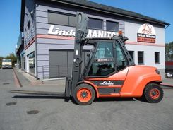 Zdjęcie Wózek widłowy Linde H80D-02/1100 Przesuw boczny - Kraków