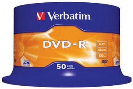 Verbatim Płyta DVD-R 4,7GB/120min cake 50szt. (PL046)