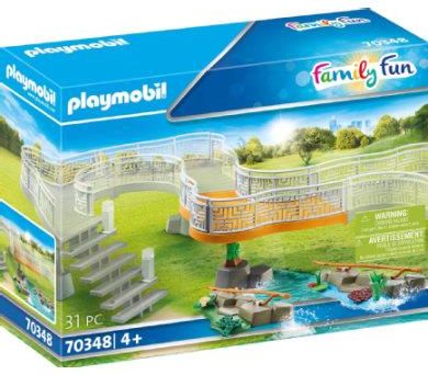 Playmobil 70348 Zestaw Rozszerzający Zabawę Rodzinną Zoo