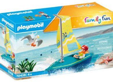 Playmobil 70438 Family Fun Rodzinna Zabawa W Żeglarstwo Pontonem