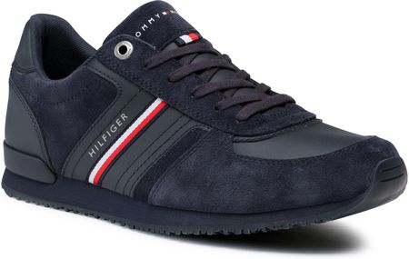 Sneakersy TOMMY HILFIGER Iconic Suede Runner FM0FM03001 Desert Sky DW5 -  Ceny i opinie - Ceneo.pl